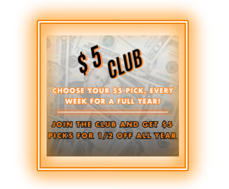 WagerTalk Five Dollar Club