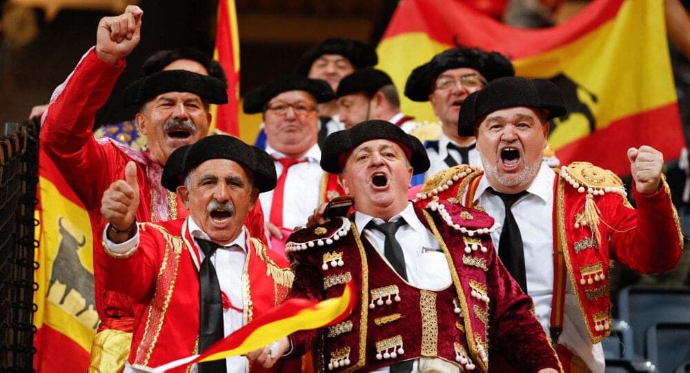 Spain Fans prep for Euro 2024 Group Play