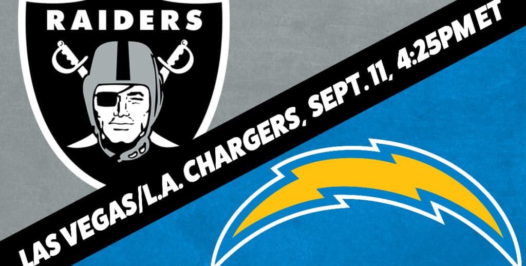 Las Vegas Raiders vs Los Angeles Chargers Prediction, 9/11/2022 NFL Picks,  Best Bets & Odds Week 1