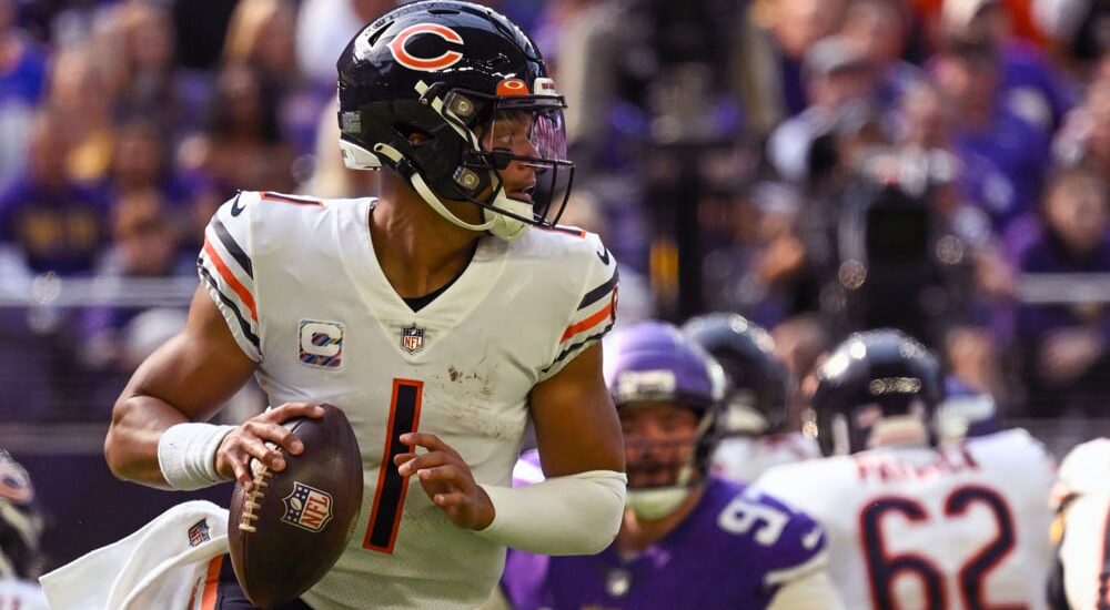 Justin Fields of Chicago Bears