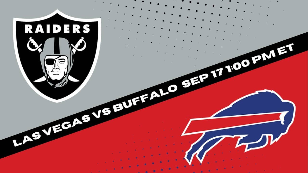 Las Vegas Raiders at Buffalo Bills picks, odds for NFL Week 2 game