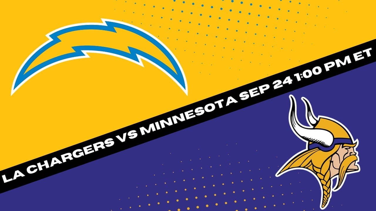 NFL Betting Picks: Minnesota Vikings vs. Los Angeles Chargers, Week 3