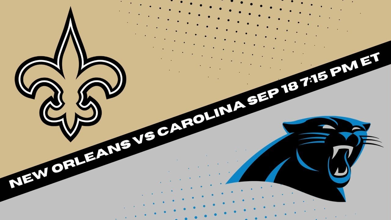 New Orleans Saints at Carolina Panthers predictions, picks for NFL Week 3