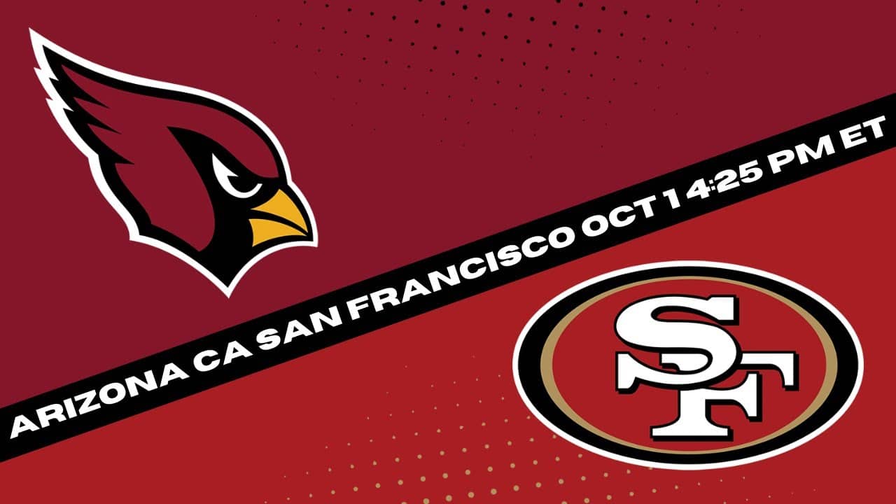 Arizona Cardinals at San Francisco 49ers picks, odds for NFL Week 4