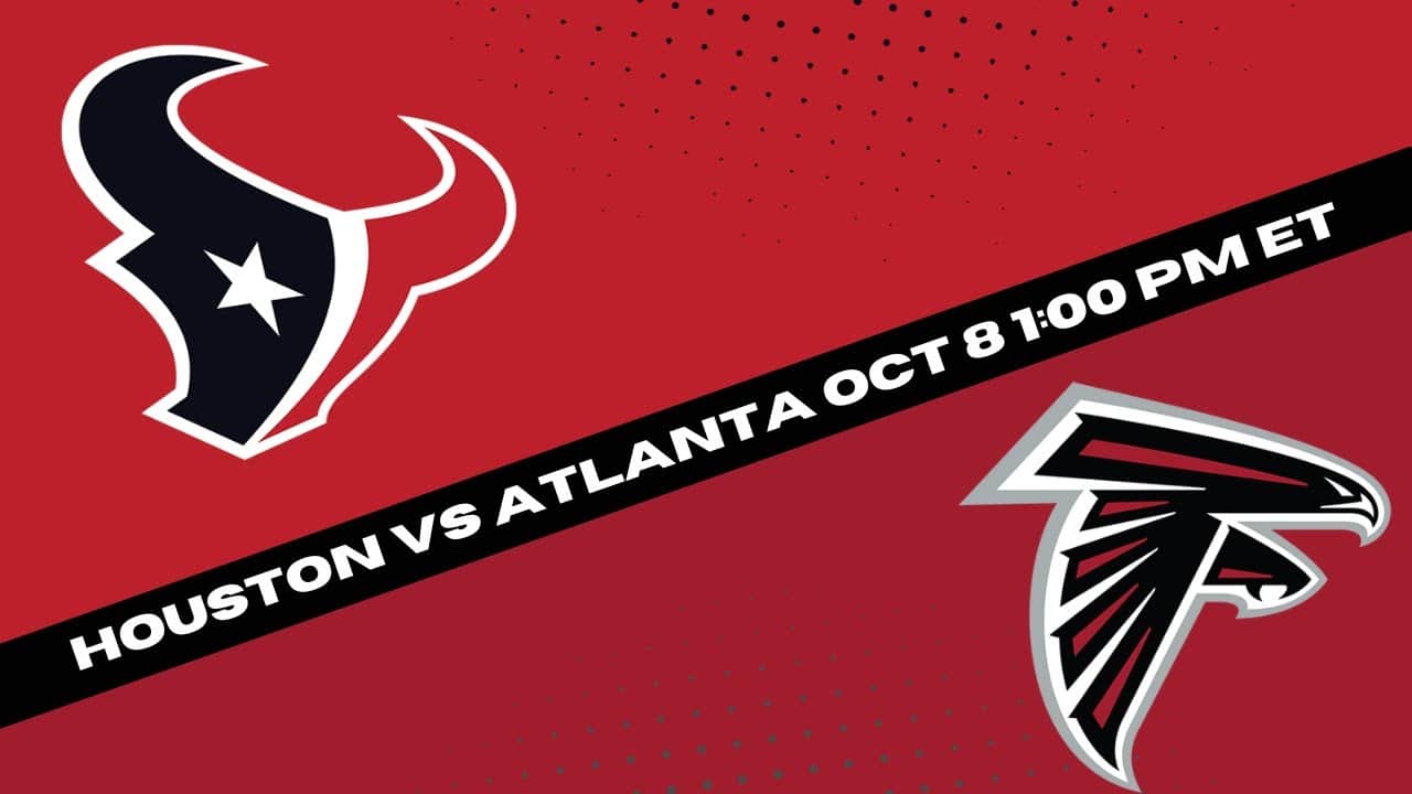 NFL Odds Week 5: Texans vs Falcons Lines, Spreads, Betting Trends