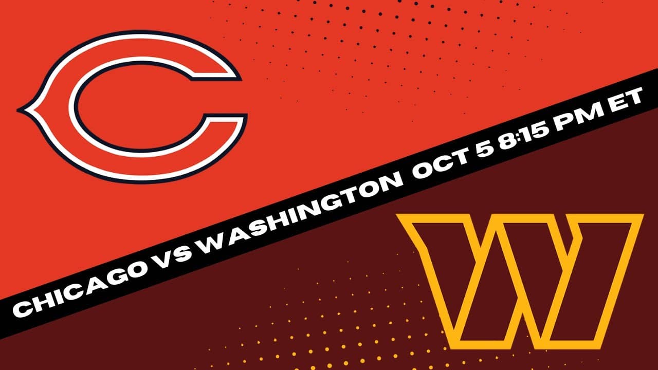 Bears vs. Commanders Week 6 Thursday Night Football: Picks and Predictions  - Stampede Blue