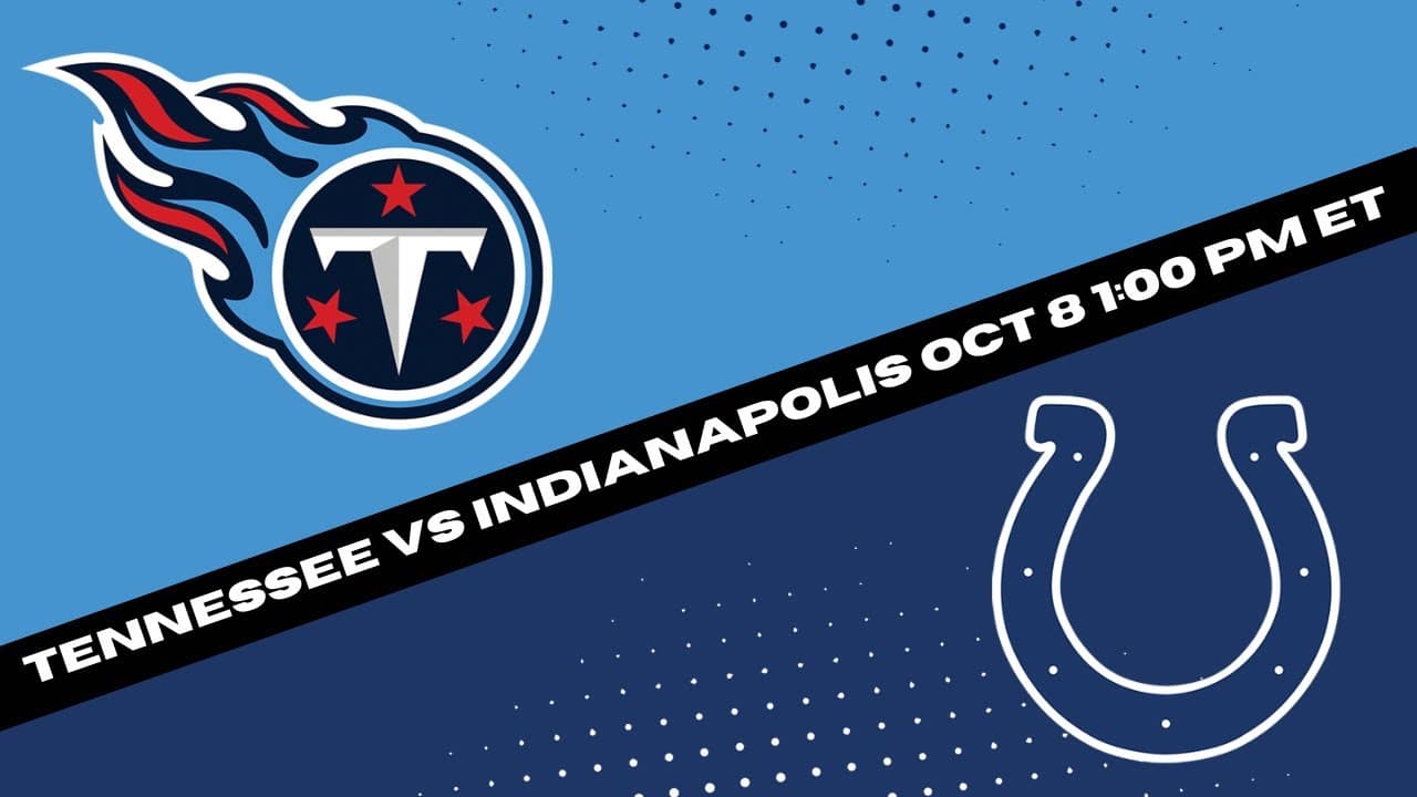 Colts vs. Titans Fantasy Football Worksheet, Week 5