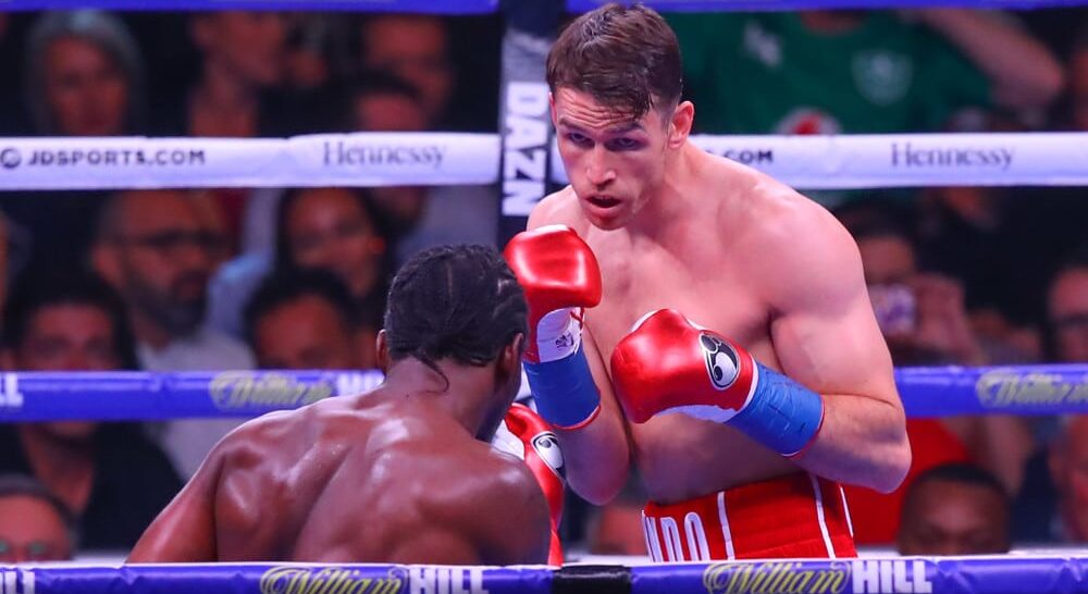 Callum Smith preps for his boxing match against Artur Beterviev