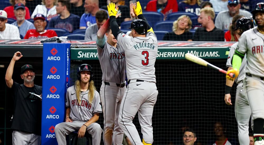 Joc Pederson after hitting home run prop bets 8/21