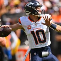 Bo Nix attempts to hit Thursday Night Football player props