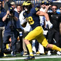 Colston Loveland attempts to hit College Football Player Props