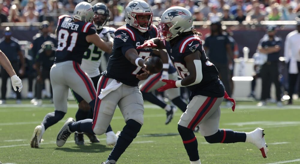 Rhamondre Stevenson attempts to hit Thursday Night Football props