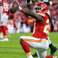 Kareem Hunt attempts to be Super Bowl LIX First Touchdown scorer