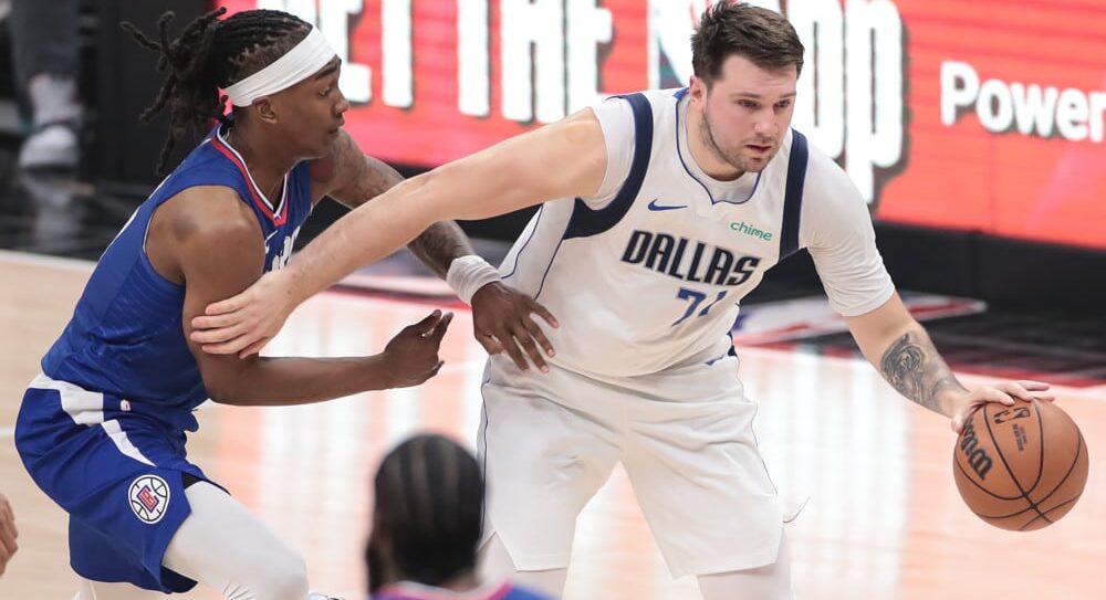 Luka Doncic attempts to hit NBA player props on 10/28/24